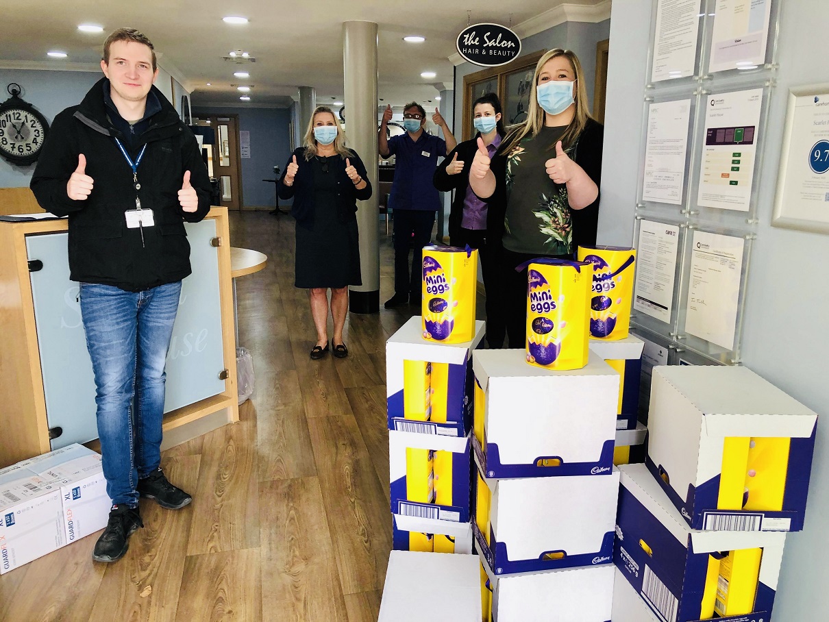 Stroud care home thanks local community for their support